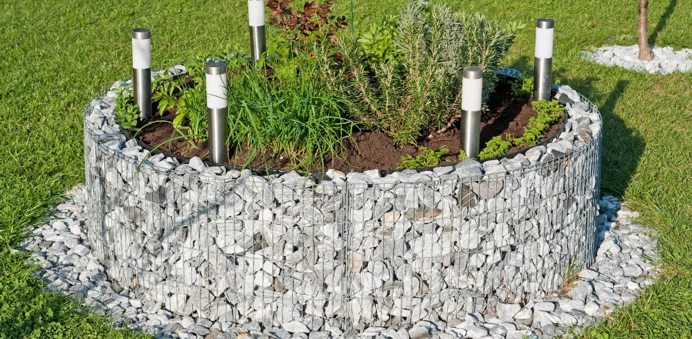 Ekologické a estetické gabionové konštrukcie